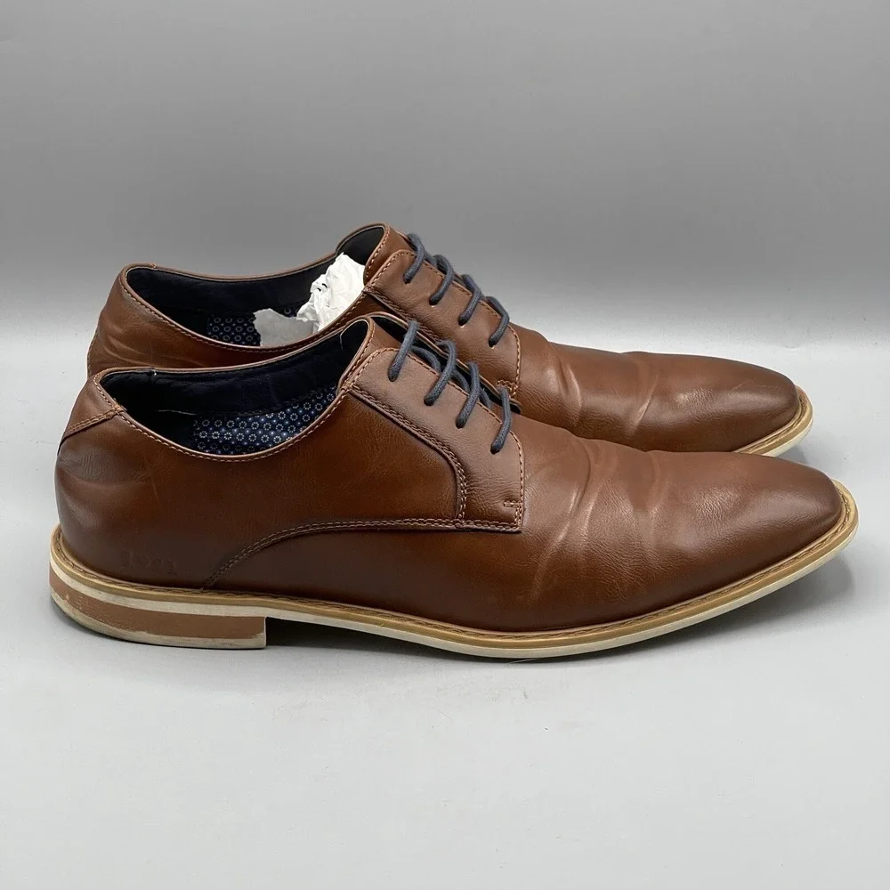 Men's Dress Shoes Size 11 Brown‎ Comfort Freeman Vance City Smart